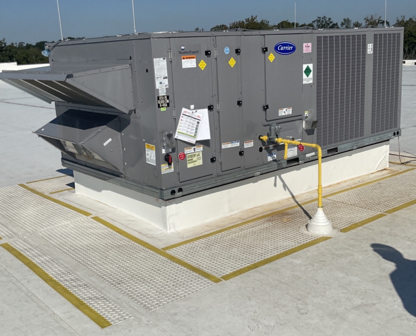 Front View Of Hvac Unit
