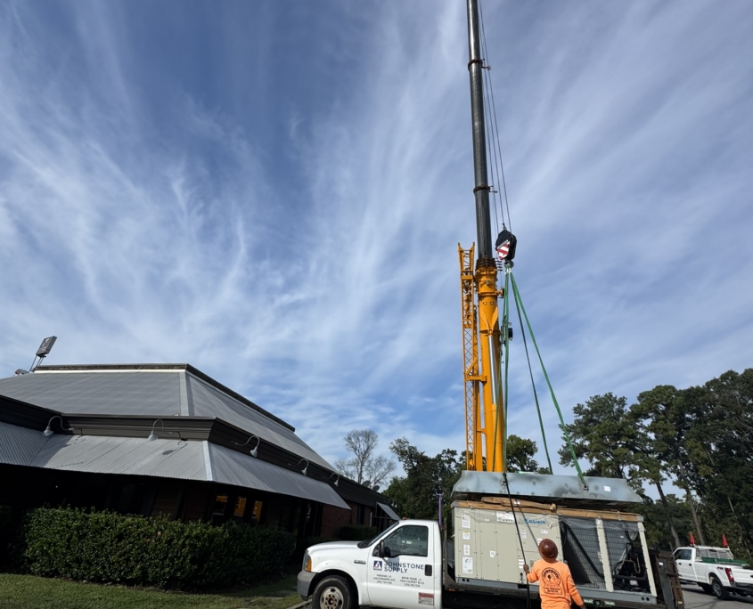 Man Working With Crane