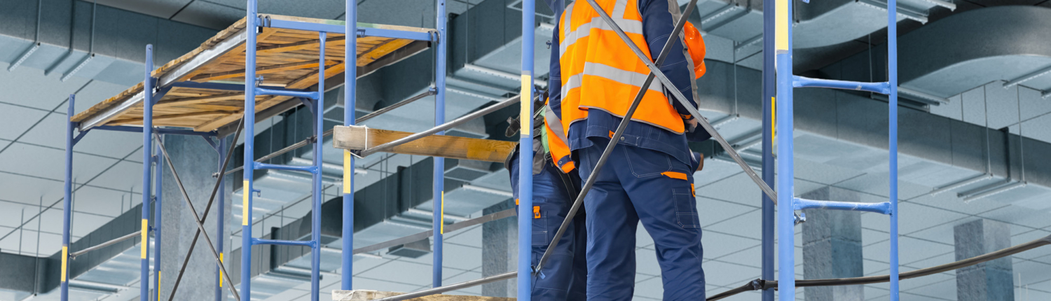 Workers Inspecting Hvac